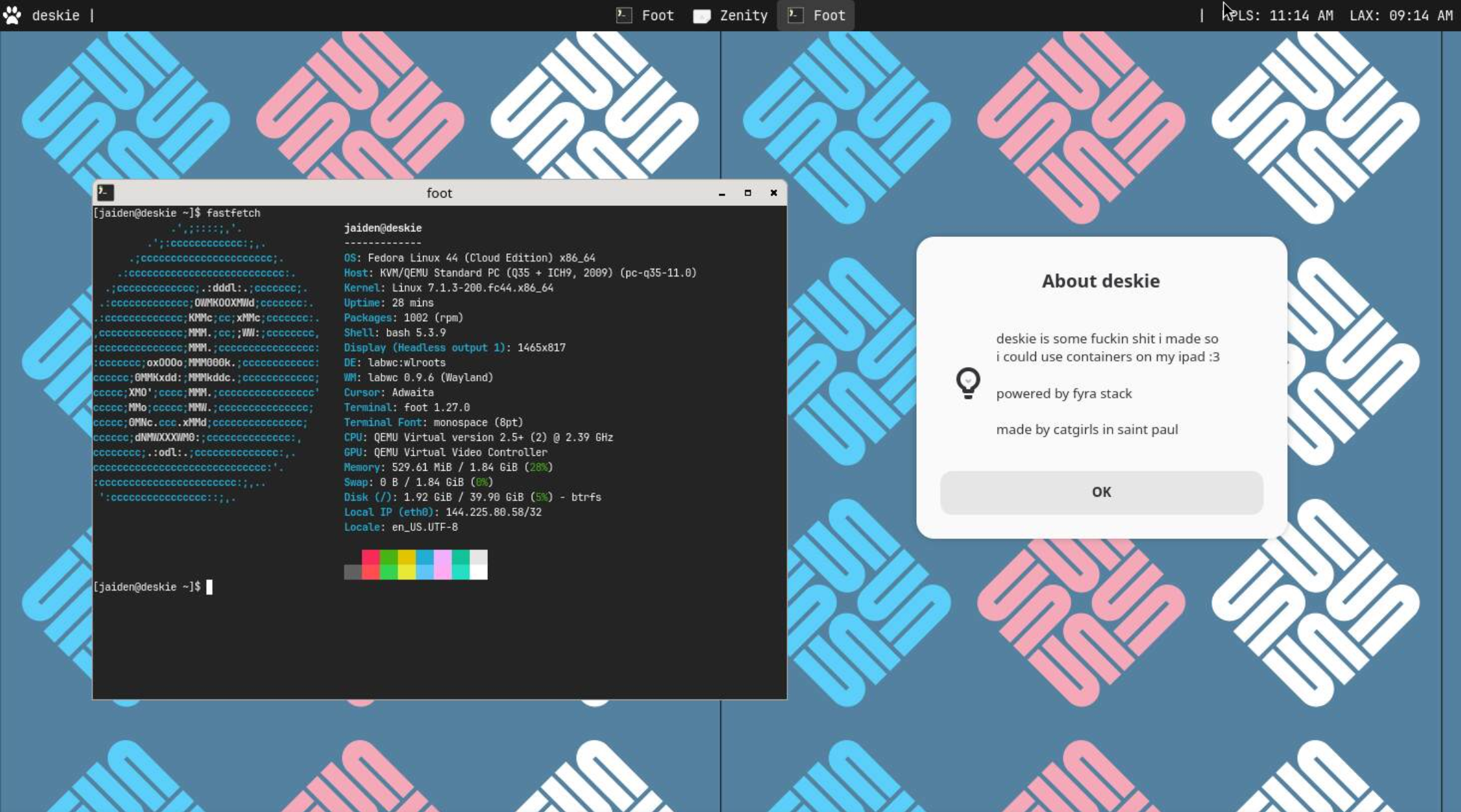 deskie screenshot