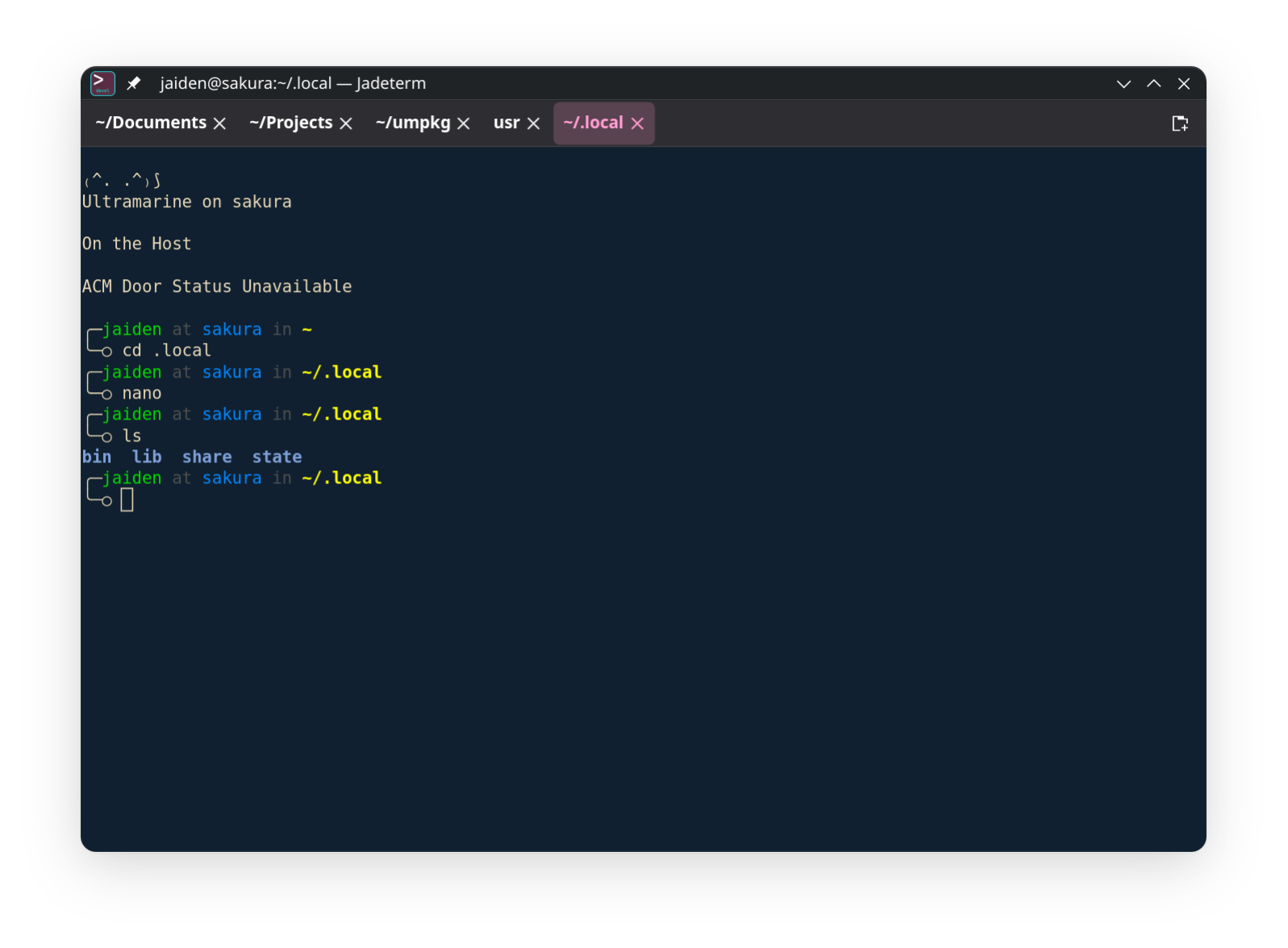 jadeterm screenshot